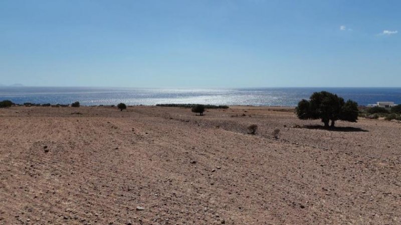 Skaloti MIT VIDEO Kreta, Skaloti: Großes Baugrundstück mit Meer- und Bergblick an der Südküste Grundstück kaufen